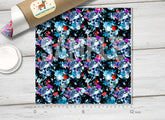 Skull Patterned Adhesive Vinyl H041